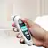 Alt View 12. MOBI - DualScan Prime Health Thermometer with Fever Indicator for Ear, Forehead, Room, and Food Temperature Measurements - White.