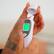 Alt View 11. MOBI - Smart DualScan Color LCD Ear & Forehead Bluetooth Thermometer - White.