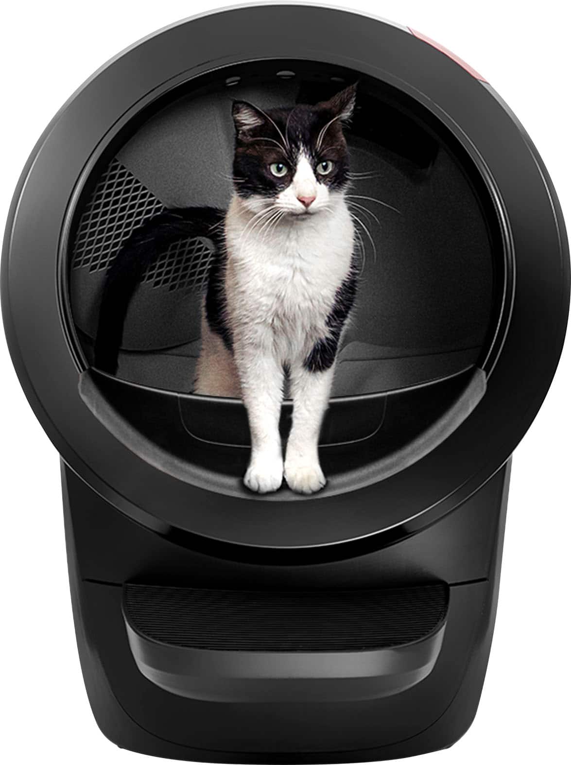 Alt View 13. Whisker - Litter-Robot 4 Smart App-Controlled Self-Cleaning Litter Box Core Accessories Bundle - Black.
