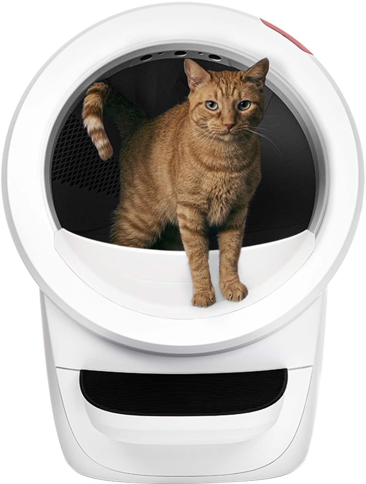 Alt View 14. Whisker - Litter-Robot 4 Smart App-Controlled Self-Cleaning Litter Box Core Accessories Bundle - White.