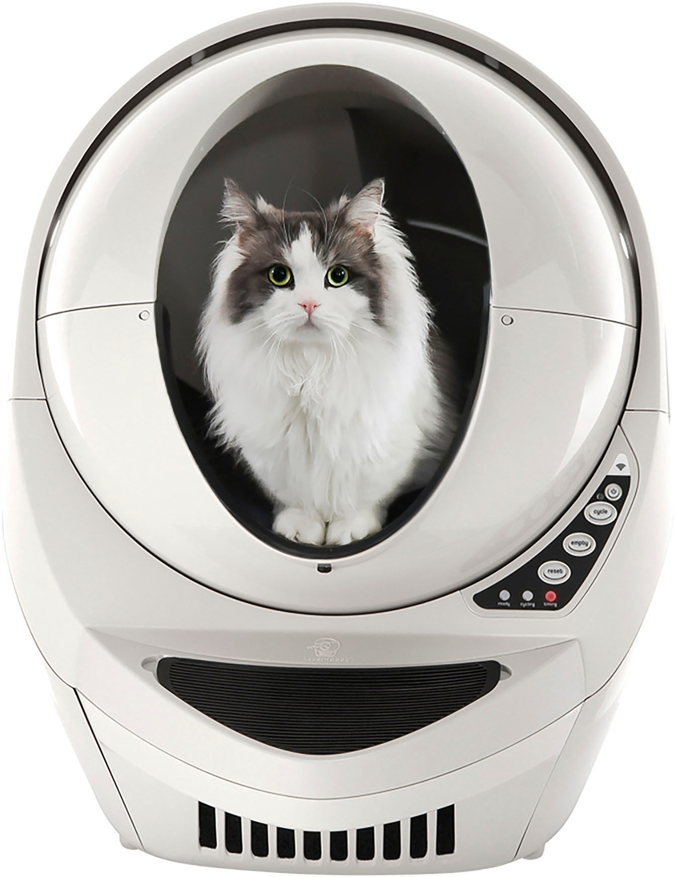 Whisker Connect Wi-Fi-Enabled Automatic Self-Cleaning Cat Litter Box Beige - Best Buy
