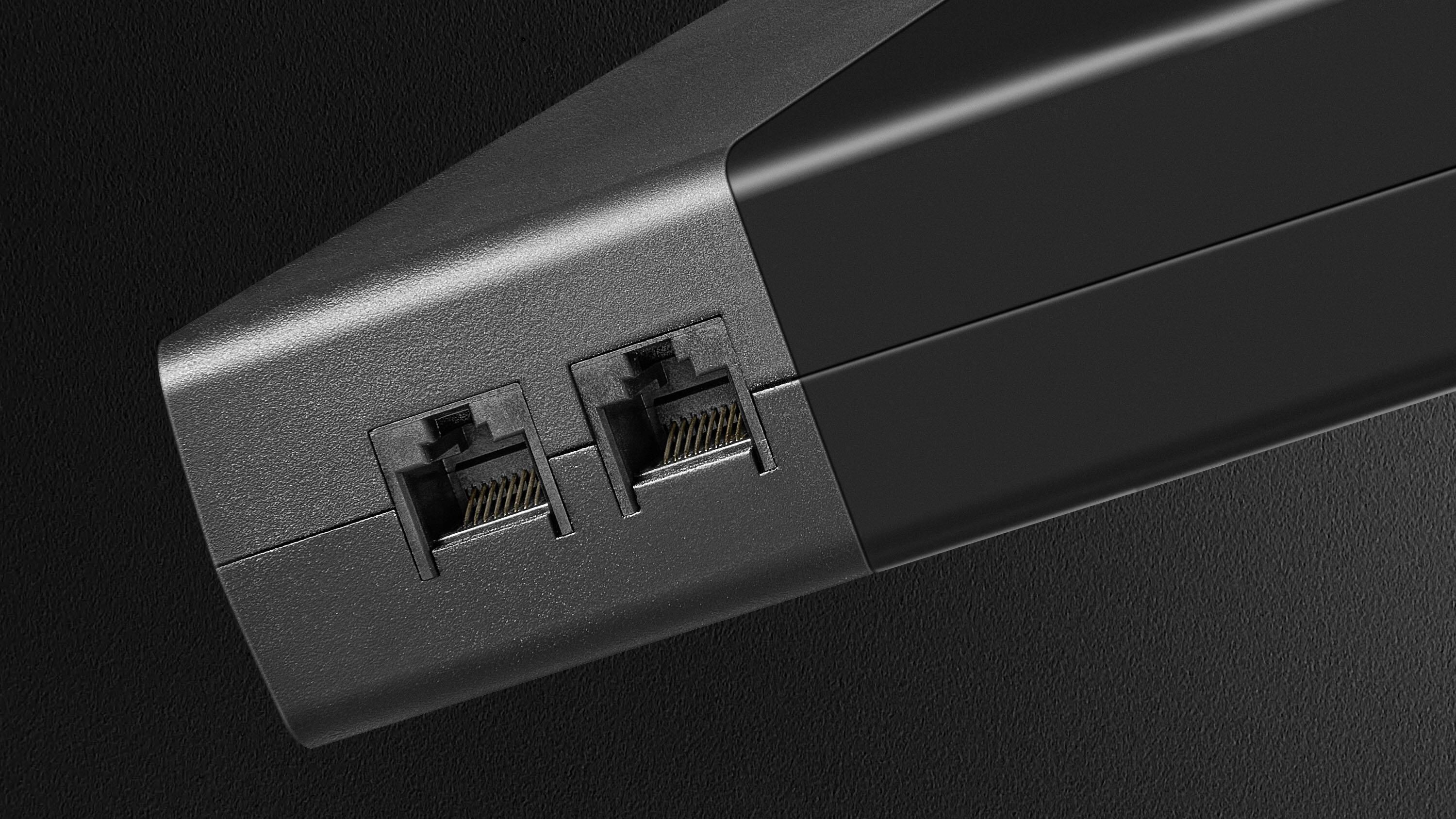 Alt View 14. Rocketfish™ - 7-Outlet/1-USB-C/1-USB 3,600 Joules Surge Protector - Black.