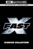 Fast & Furious: 10 Movie Collection  [Includes Digital Copy] [4K Ultra HD Blu-ray] [2023] - Front_Zoom