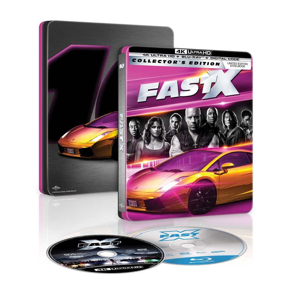  Fast X [Includes Digital Copy] [SteelBook] [4K Ultra HD Blu-ray/Blu-ray] [Only @ Best Buy] [2023]