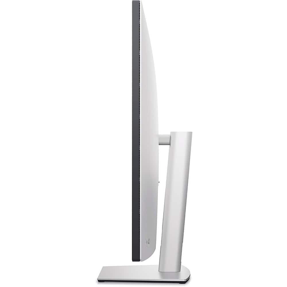 Left. Dell - UltraSharp 42.5" IPS LCD 4K UHD 75Hz Monitor (USB, HDMI) - Silver.