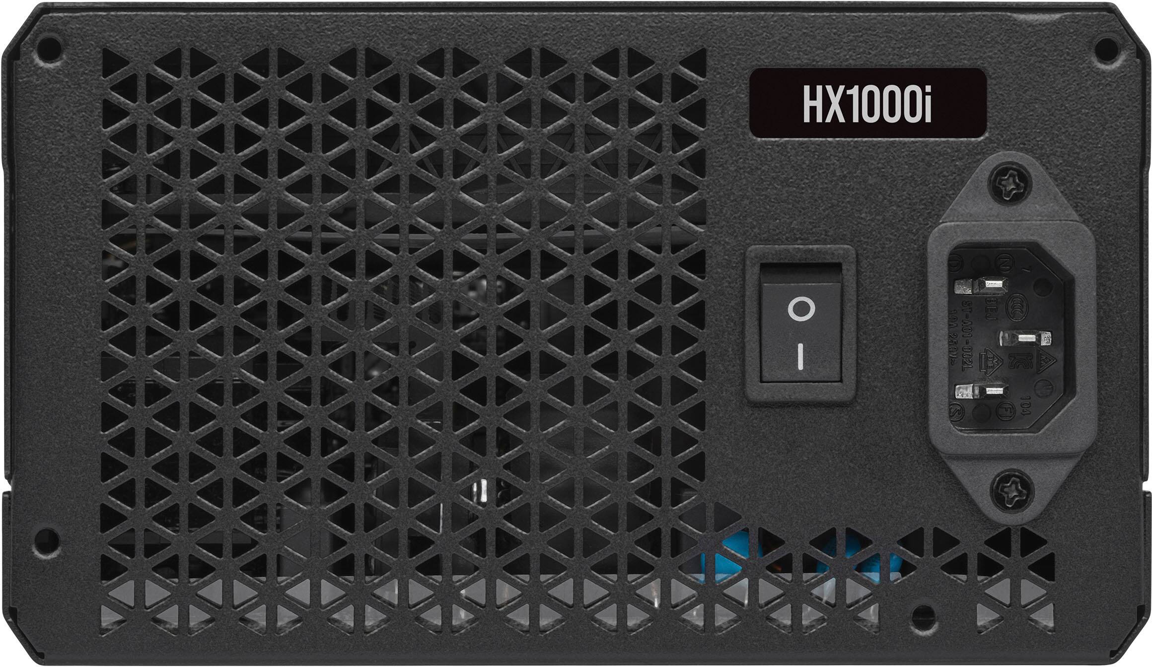 Alt View 17. CORSAIR - HXi Series 1000W 80 Plus Platinum Fully-Modular Ultra-Low Noise ATX Power Supply - Black.