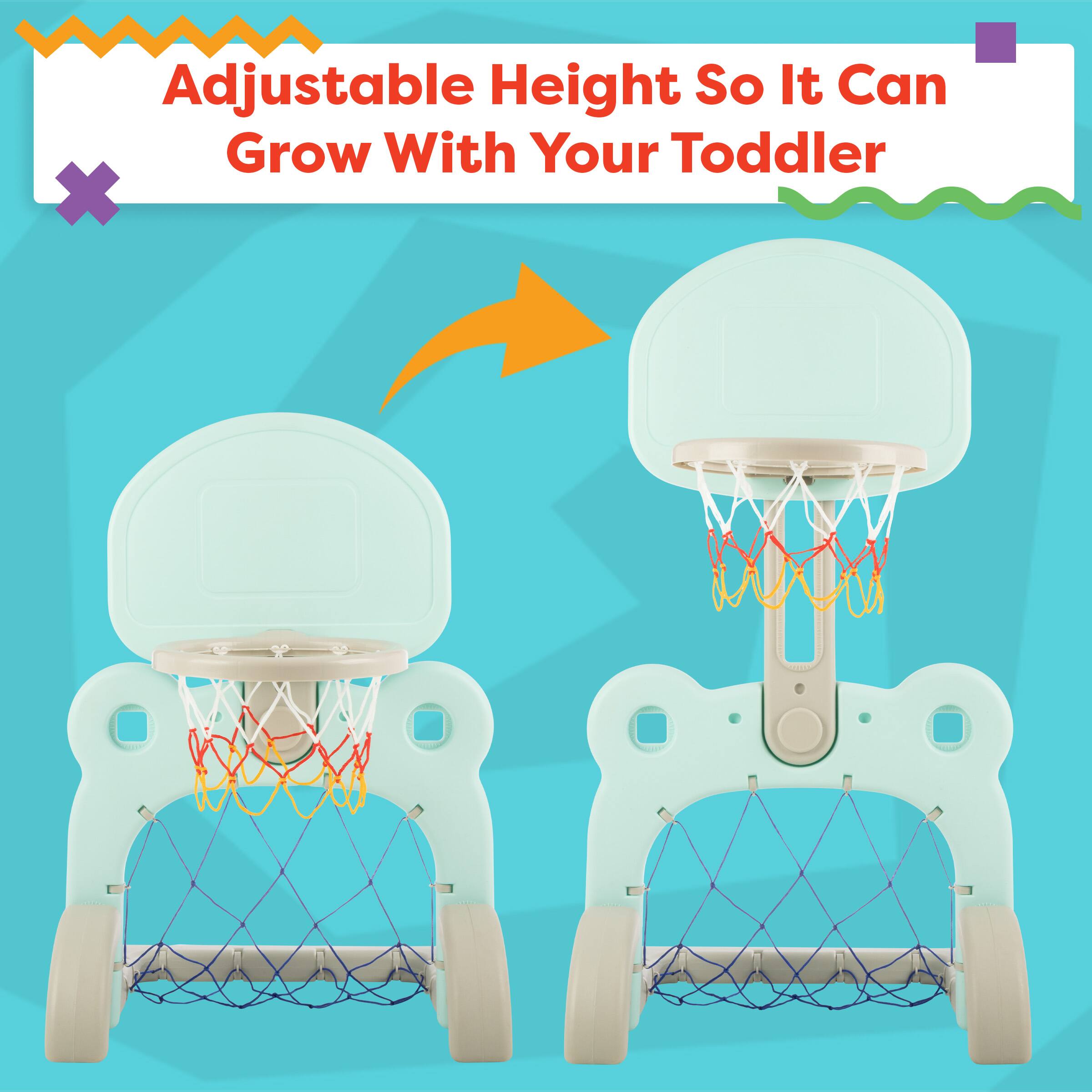 Adjustable Height So It Can Grow With Your Toddler