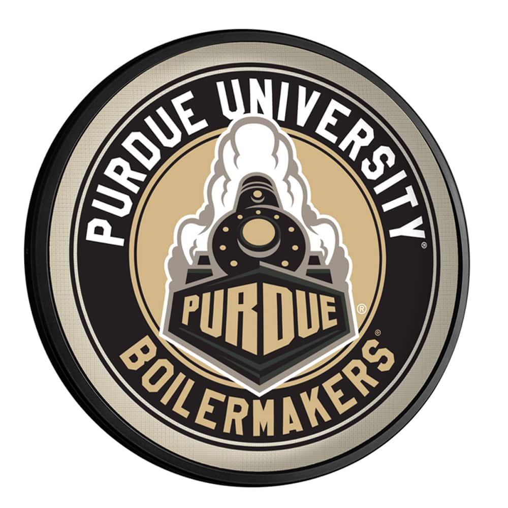 The Fan-Brand - Purdue Boilermakers 18'' x 18'' Alternate Logo Slimline Illuminated Wall Sign - Multicolor