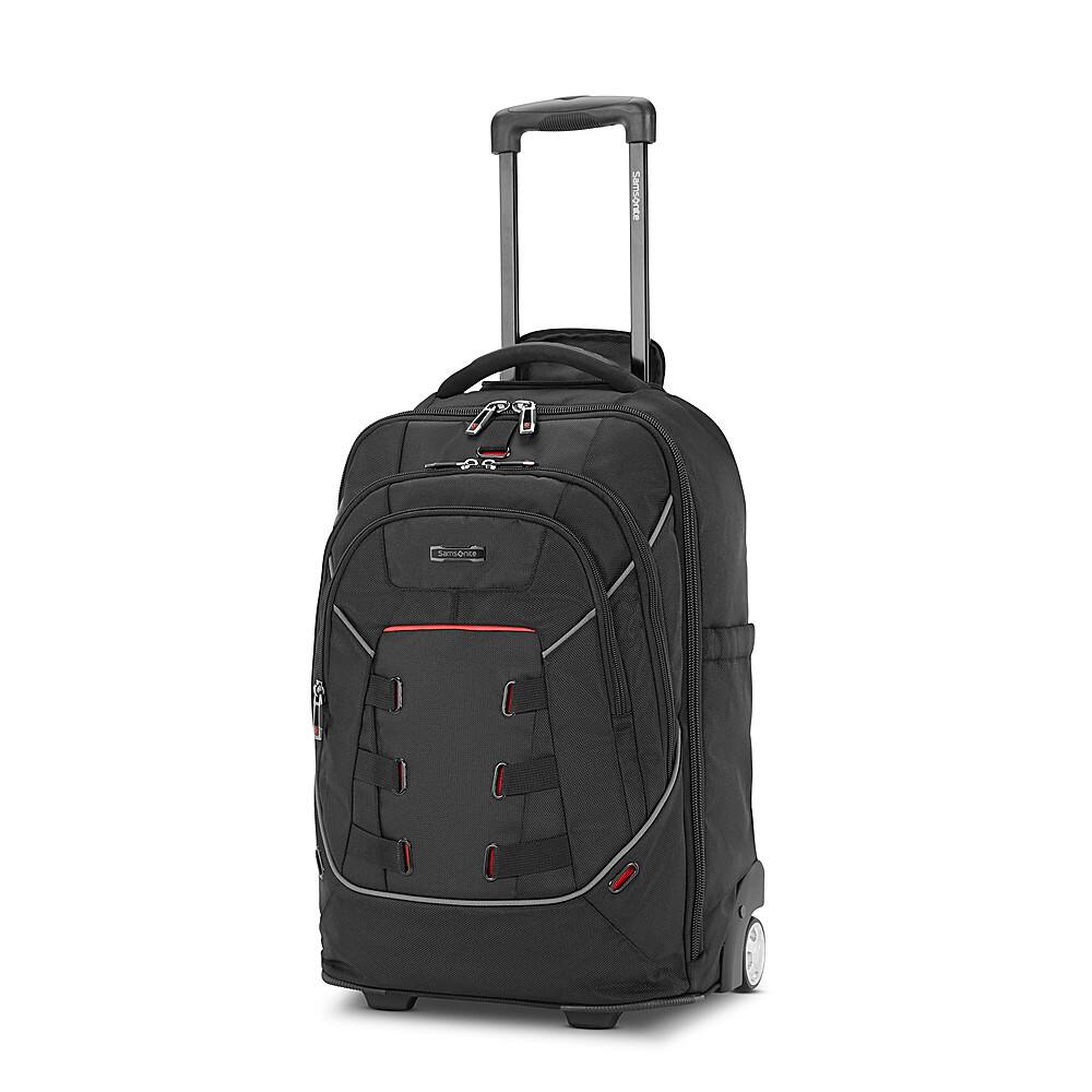 Angle. Samsonite - Tectonic Nutech 21.5" Wheeled Backpack - BLACK.
