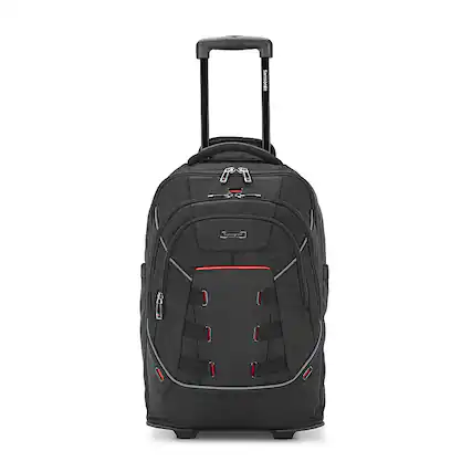 Front. Samsonite - Tectonic Nutech 21.5" Wheeled Backpack - BLACK.