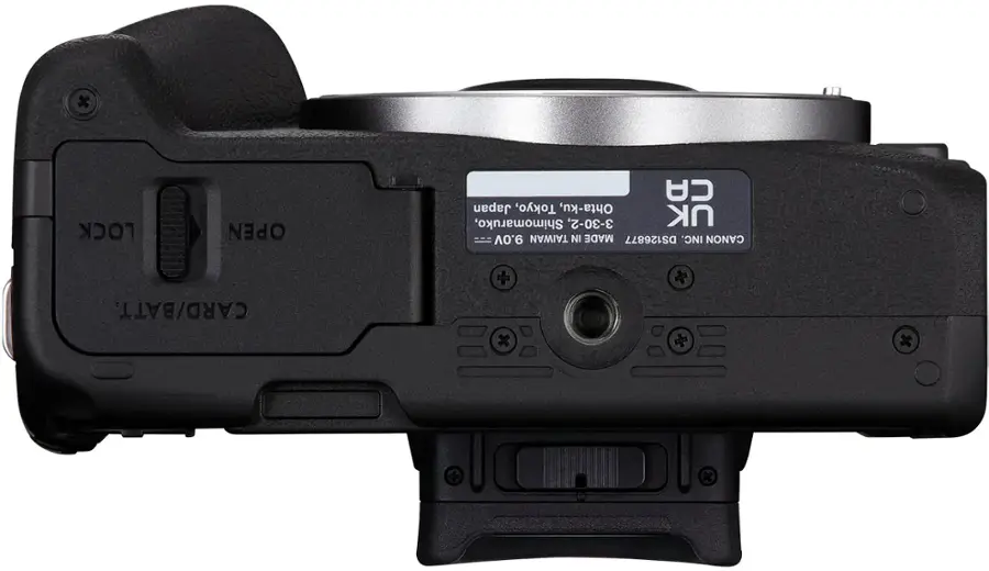 Alt View 19. Canon - EOS R50 4K Video Mirrorless Camera with RF-S 18-45mm Content Creator Kit - Black.