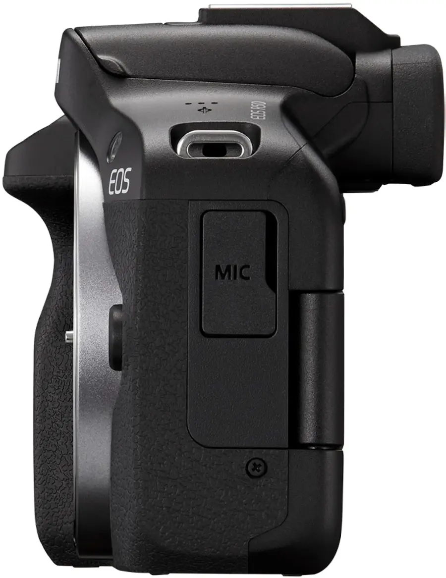 Alt View 20. Canon - EOS R50 4K Video Mirrorless Camera with RF-S 18-45mm Content Creator Kit - Black.