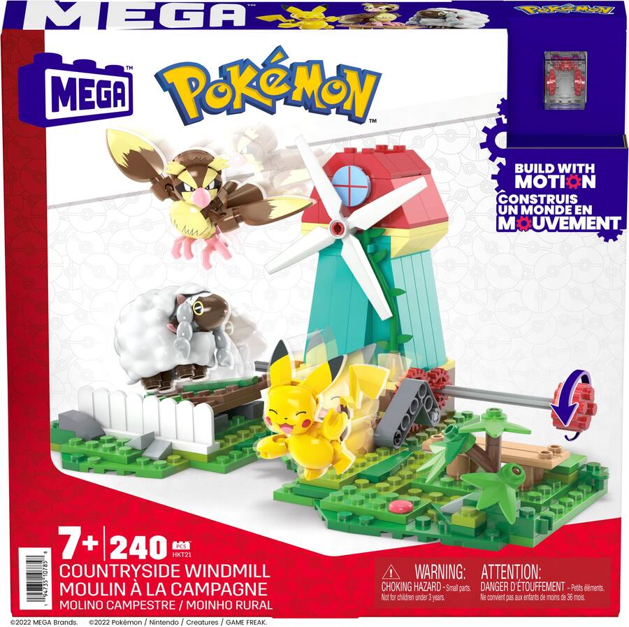 Mega Construx Pokemon Countryside Windmill HKT21 Best Buy