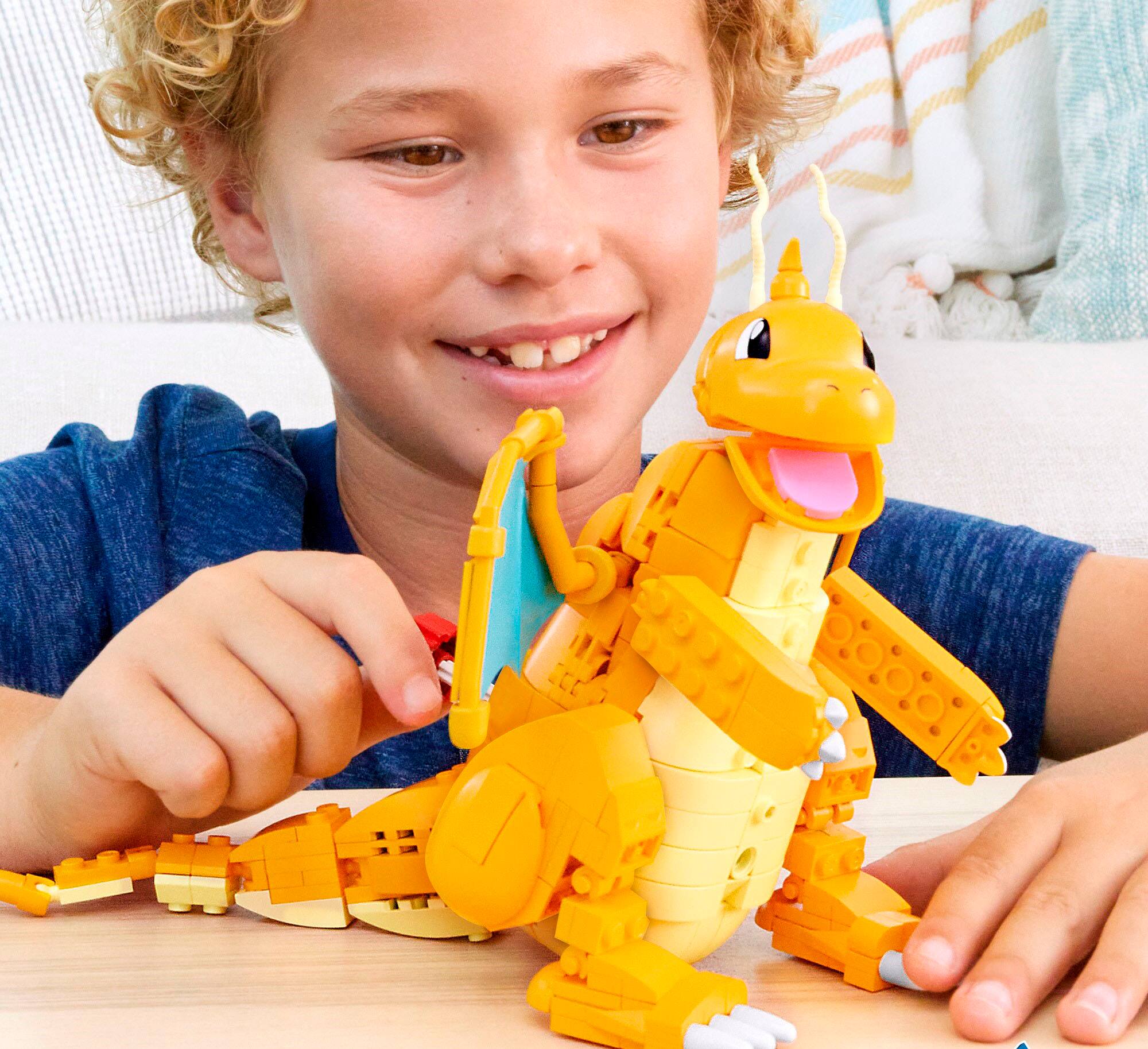 Alt View 11. Mega Construx - Pokemon Dragonite Builiding Toy Set.