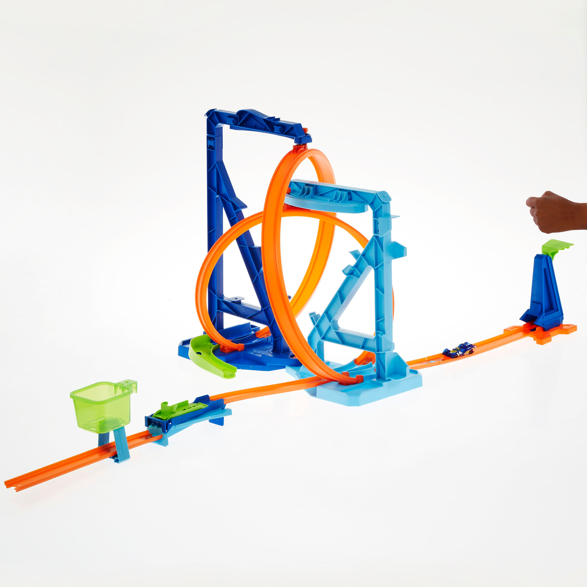 Angle View: Hot Wheels - Action Infinity Loop Kit Track
