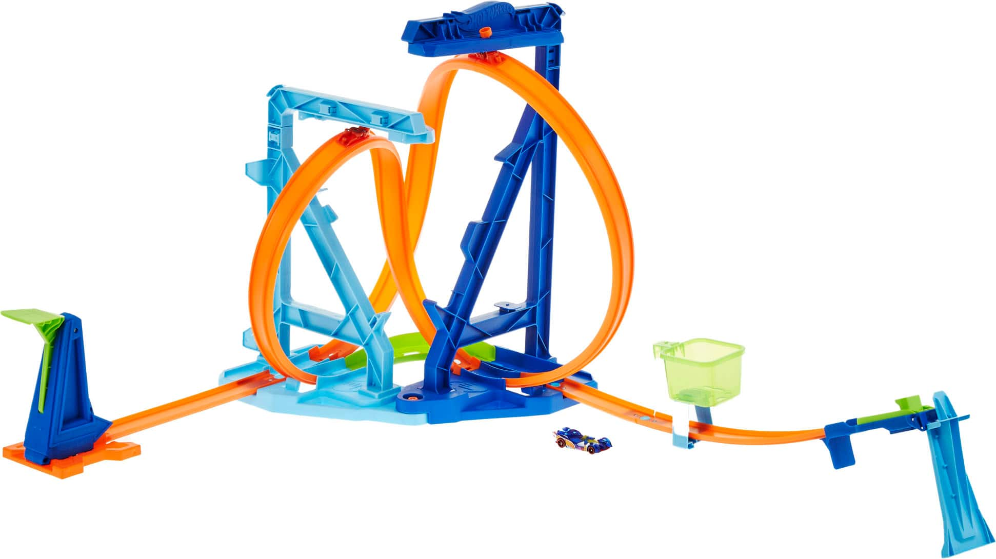 Hot Wheels Track Builder Loop Launcher Trackset 