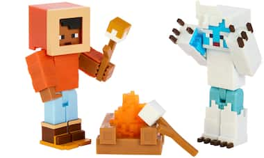 Lego, Toys, Bundle Of 6 Minecraft And Roblox Lego Figures