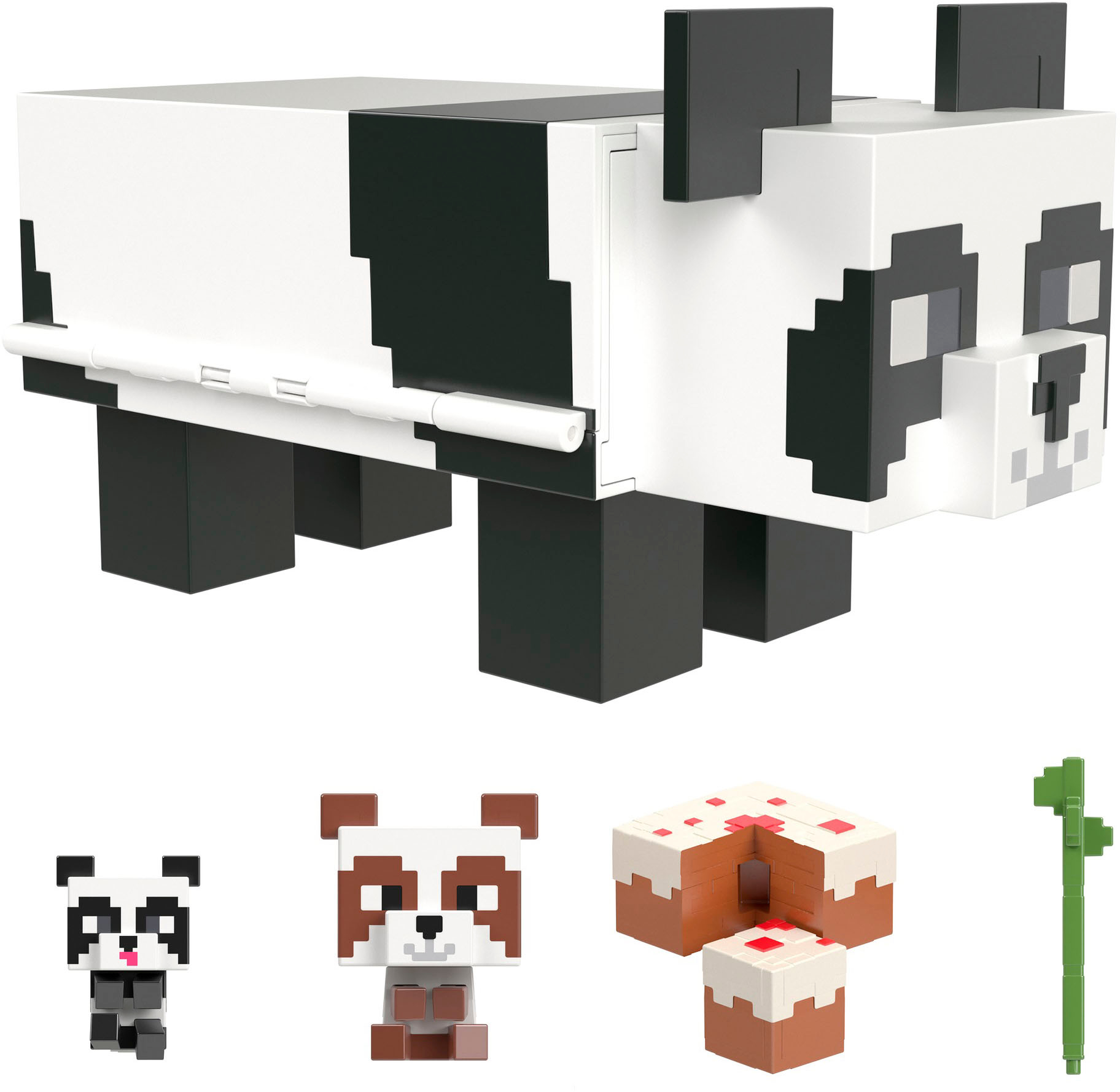Angle View: Minecraft - Toys Panda Playhouse Playset