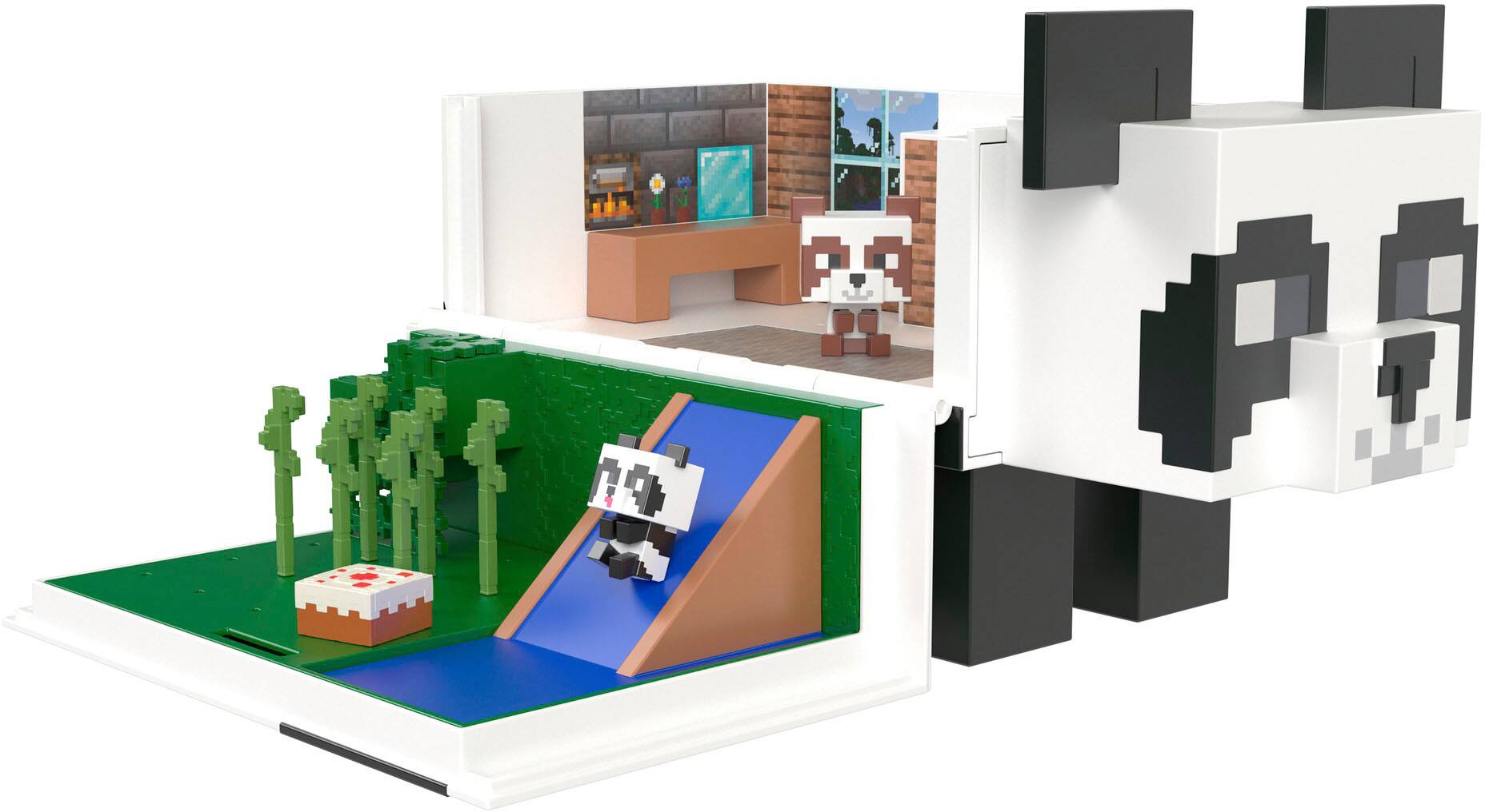 Minecraft Toys Panda Playhouse Playset HLL25 - Best Buy