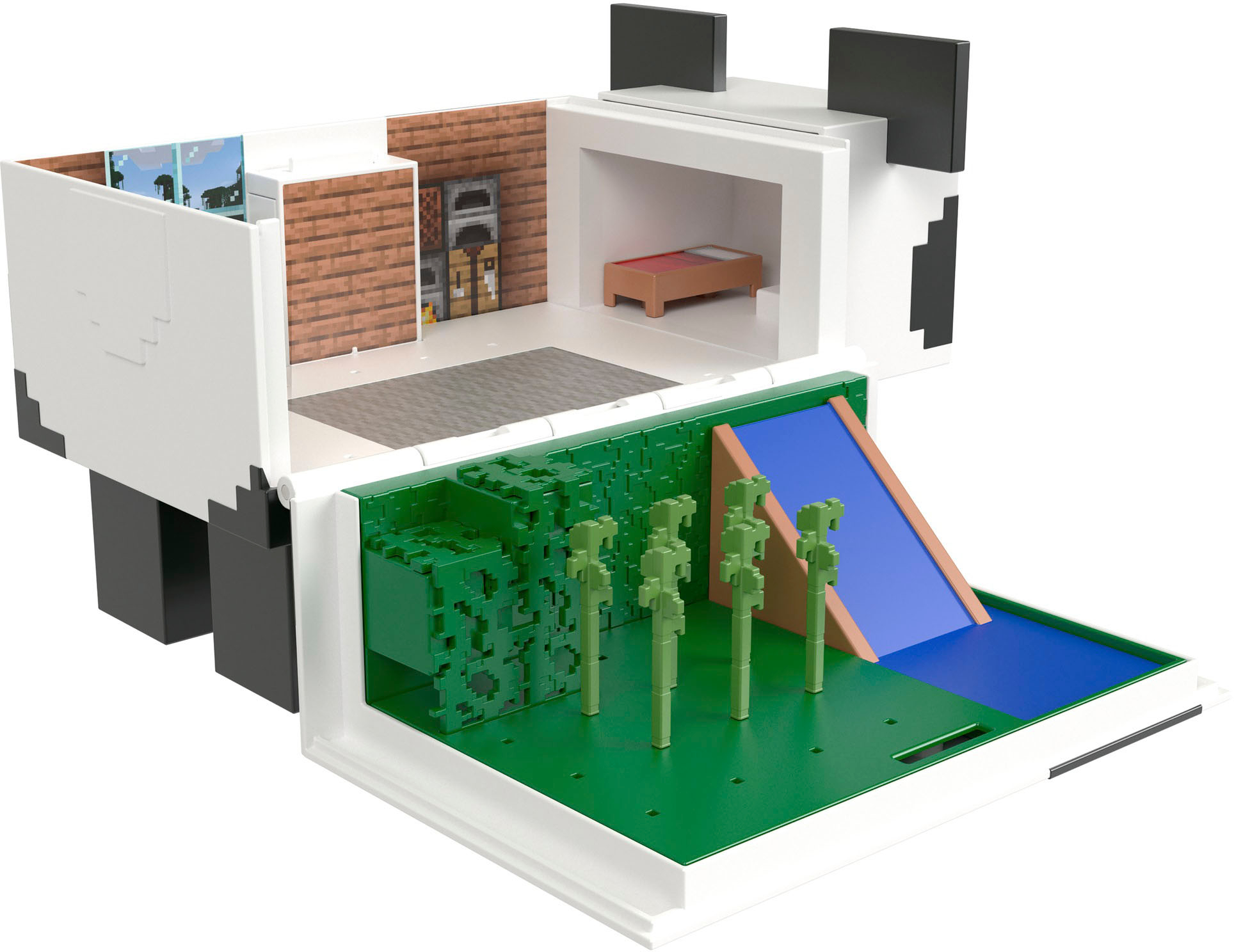 Left View: Minecraft - Toys Panda Playhouse Playset