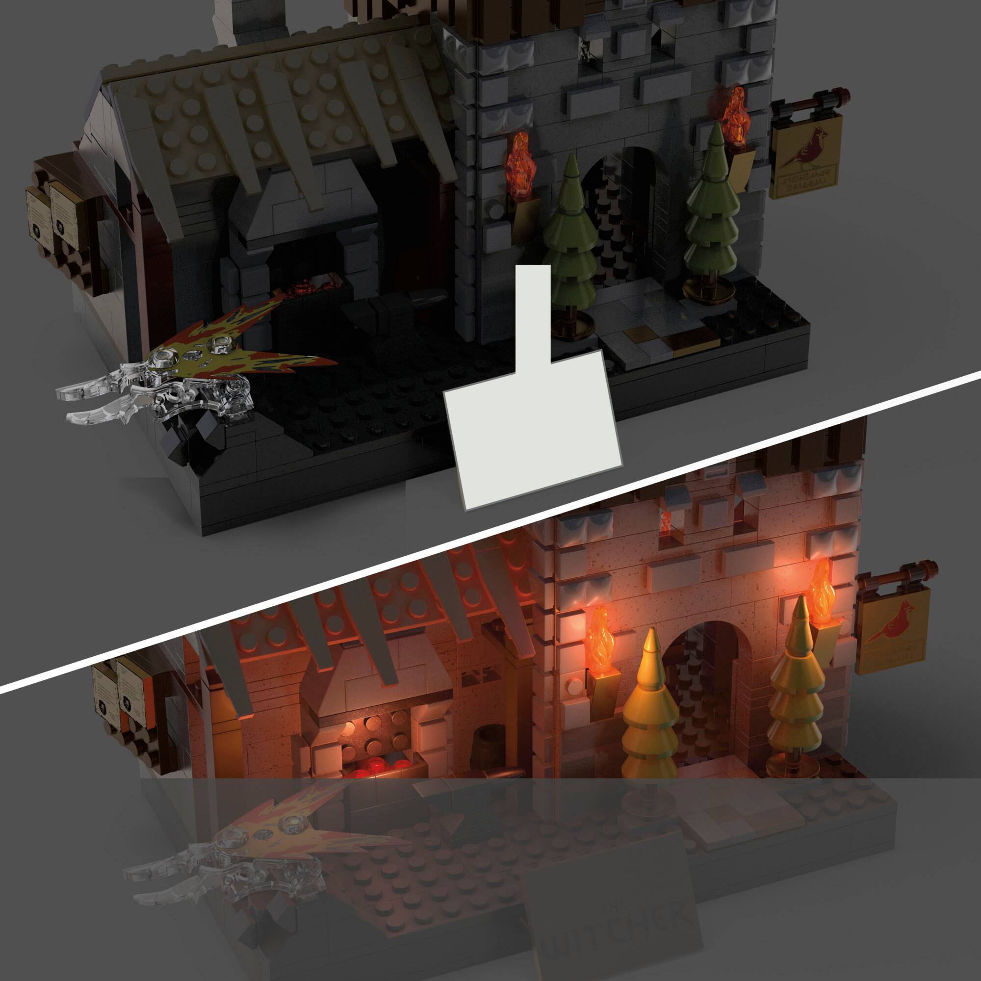 Alt View 15. Mega Construx - The Witcher Geralt's Griffin Hunt.