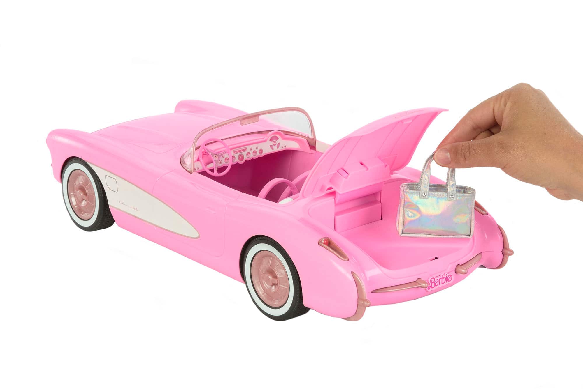 Alt View 11. Barbie - The Movie Corvette Remote Control Vehicle.
