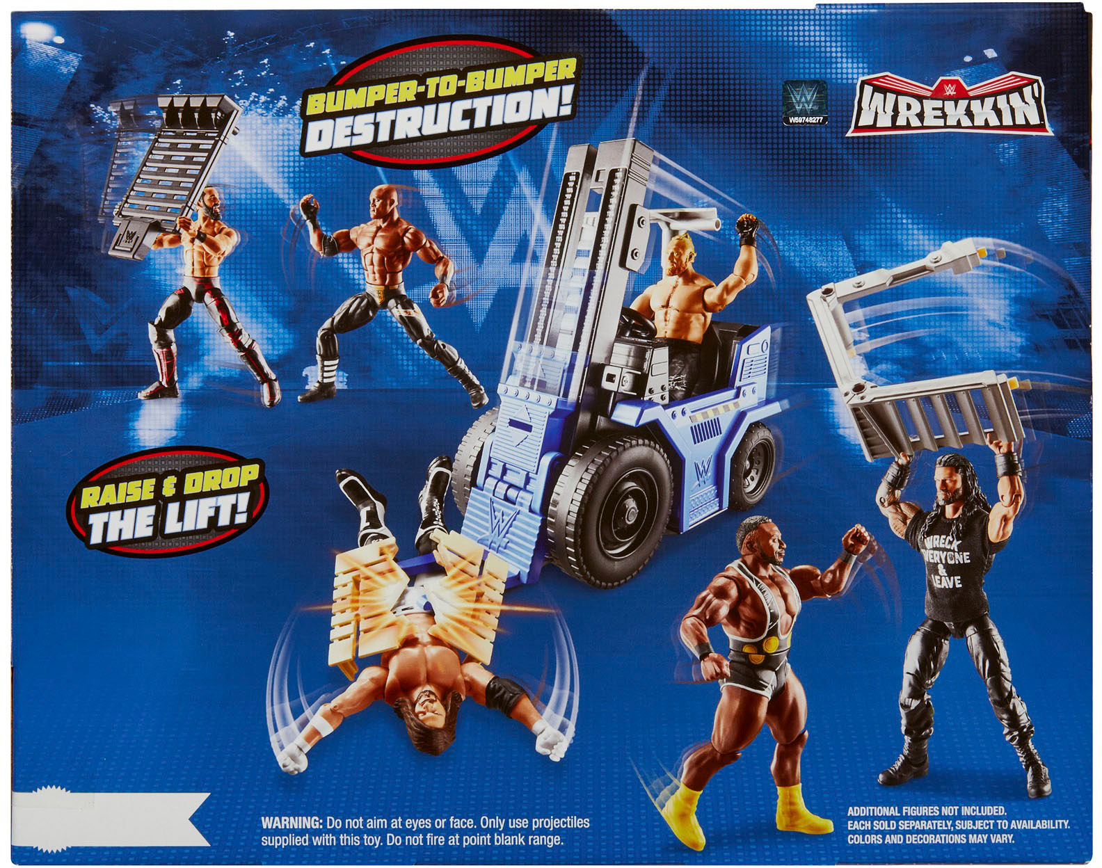 Jouet Mattel WWE Wrekkin' véhicule Porté Chariot Élévateur avec