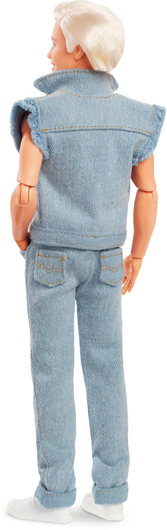 Angle. Barbie - The Movie 11.5" Ken Doll in Denim Doll.