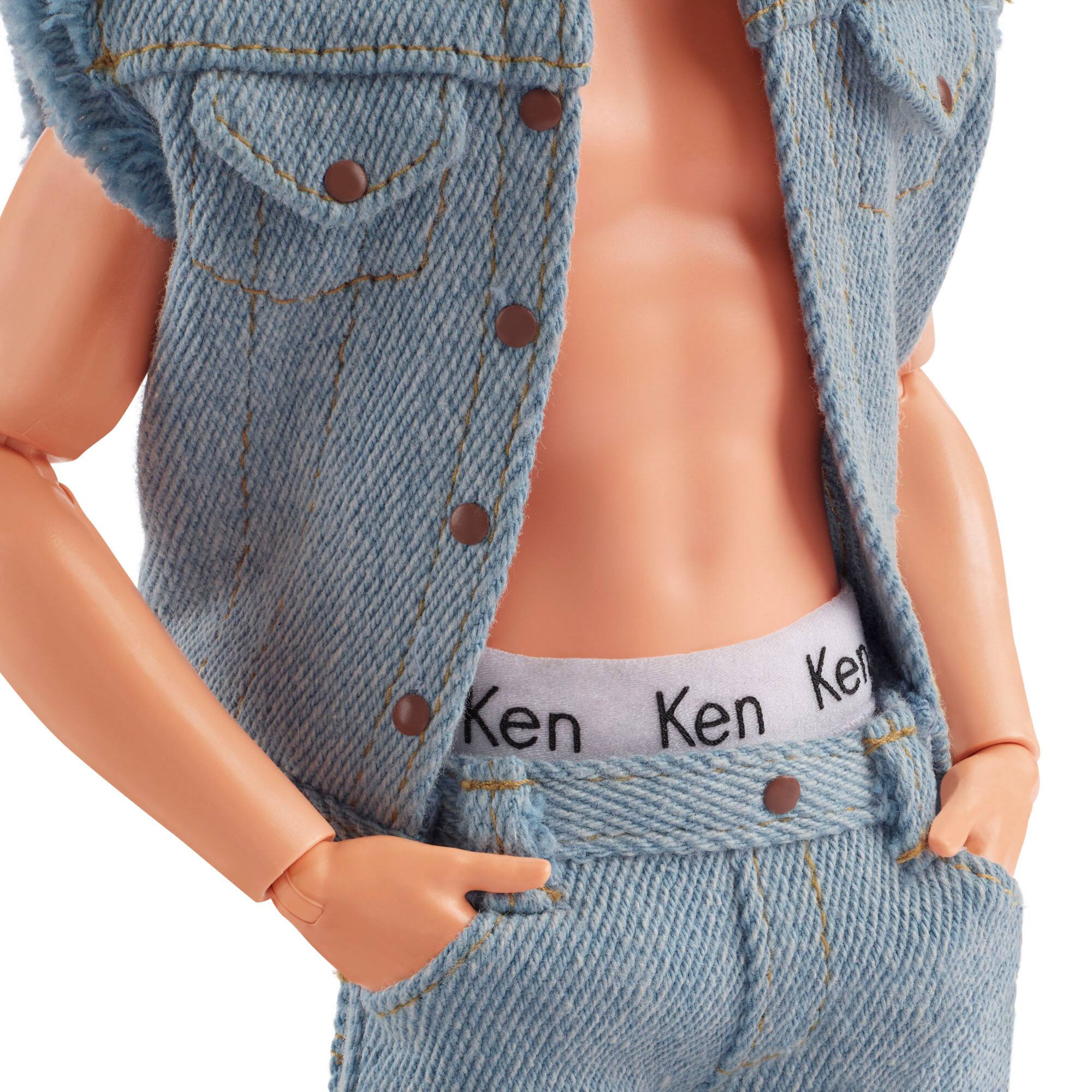Alt View 12. Barbie - The Movie 11.5" Ken Doll in Denim Doll.
