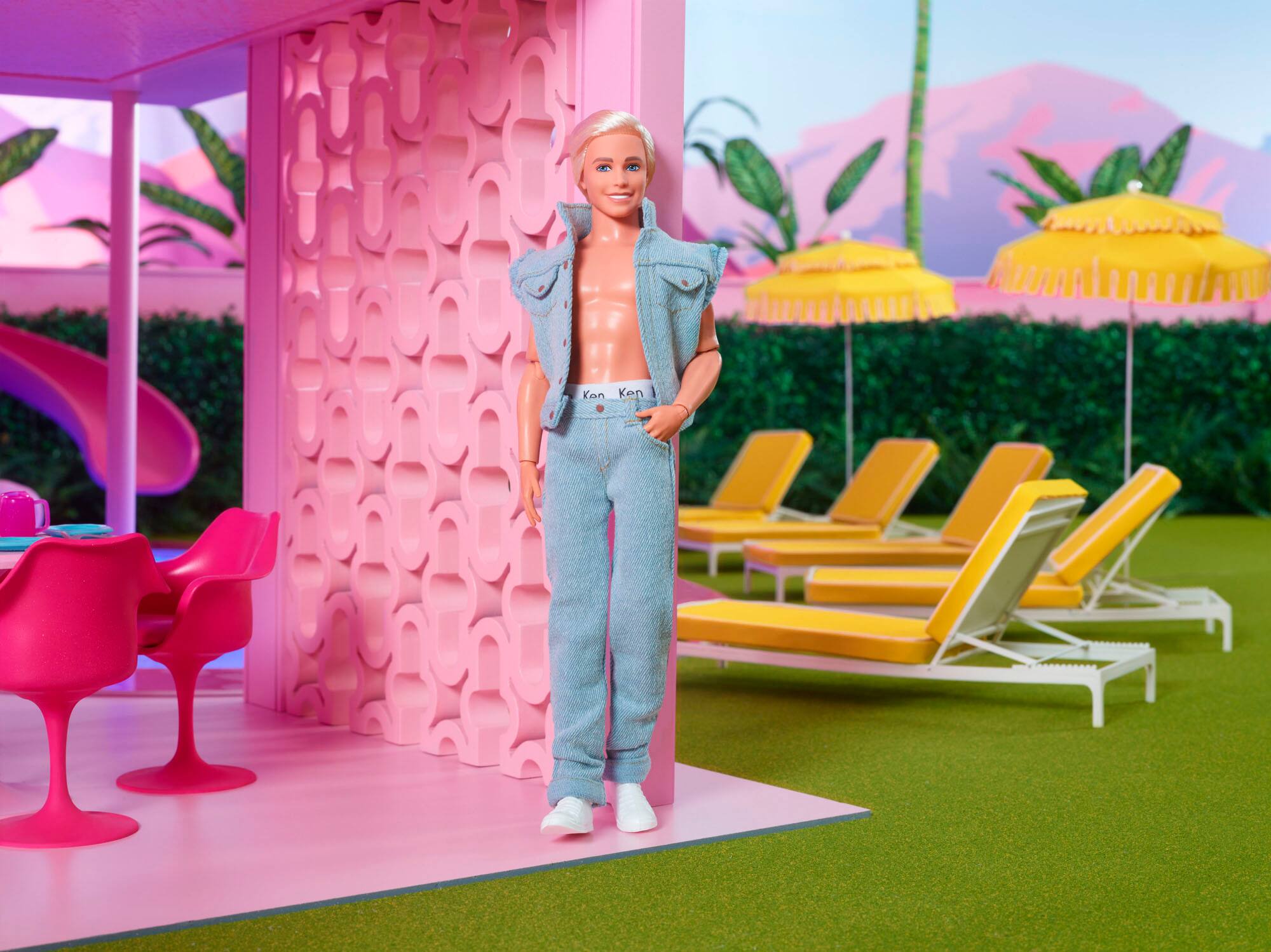Alt View 15. Barbie - The Movie 11.5" Ken Doll in Denim Doll.