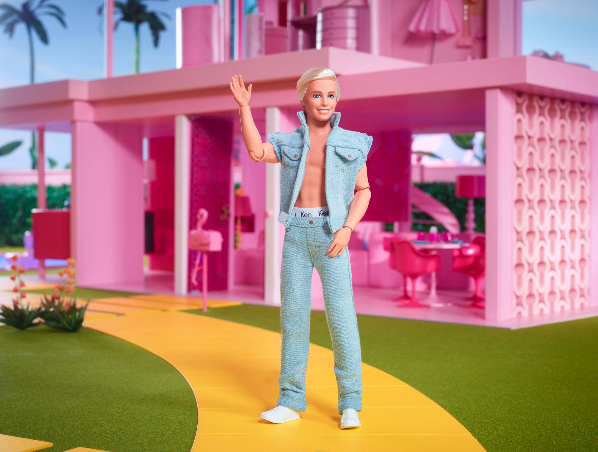 Alt View 16. Barbie - The Movie 11.5" Ken Doll in Denim Doll.