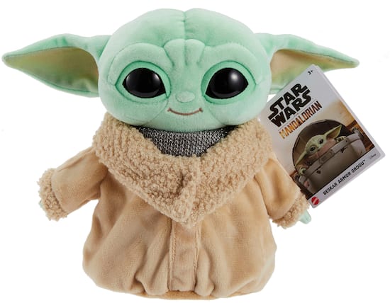 Baby yoda hot sale plush best buy