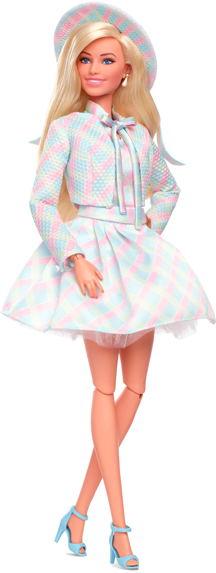 Barbie The 11.5" Doll in Plaid HRF26 - Best Buy