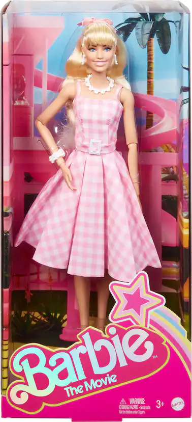 Barbie The Movie Doll in Gingham Dress - Main Image