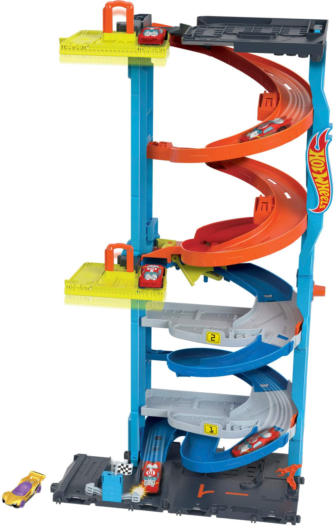 Fisher-Price Conjunto Grande Pista De Corridas Hot Wheels