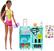 Front. Barbie - Marine Biologist Brunette 8.6" Doll and Playset - Multicolor.