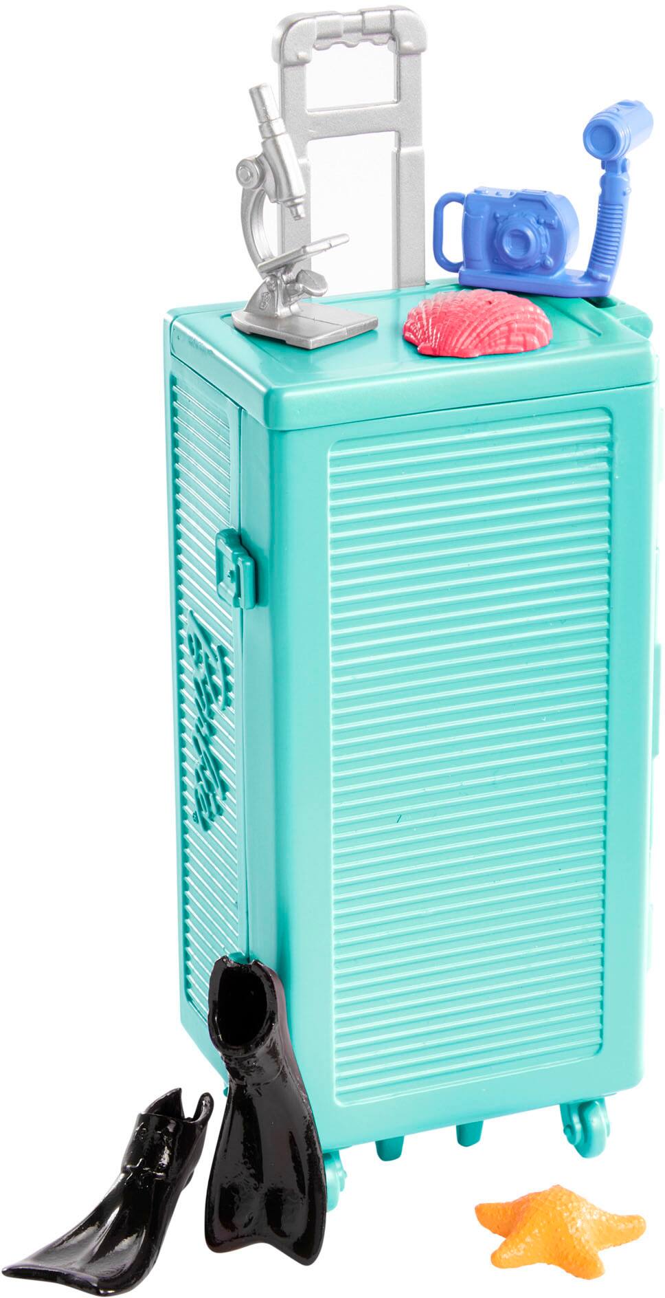 Alt View 11. Barbie - Marine Biologist Brunette 8.6" Doll and Playset - Multicolor.