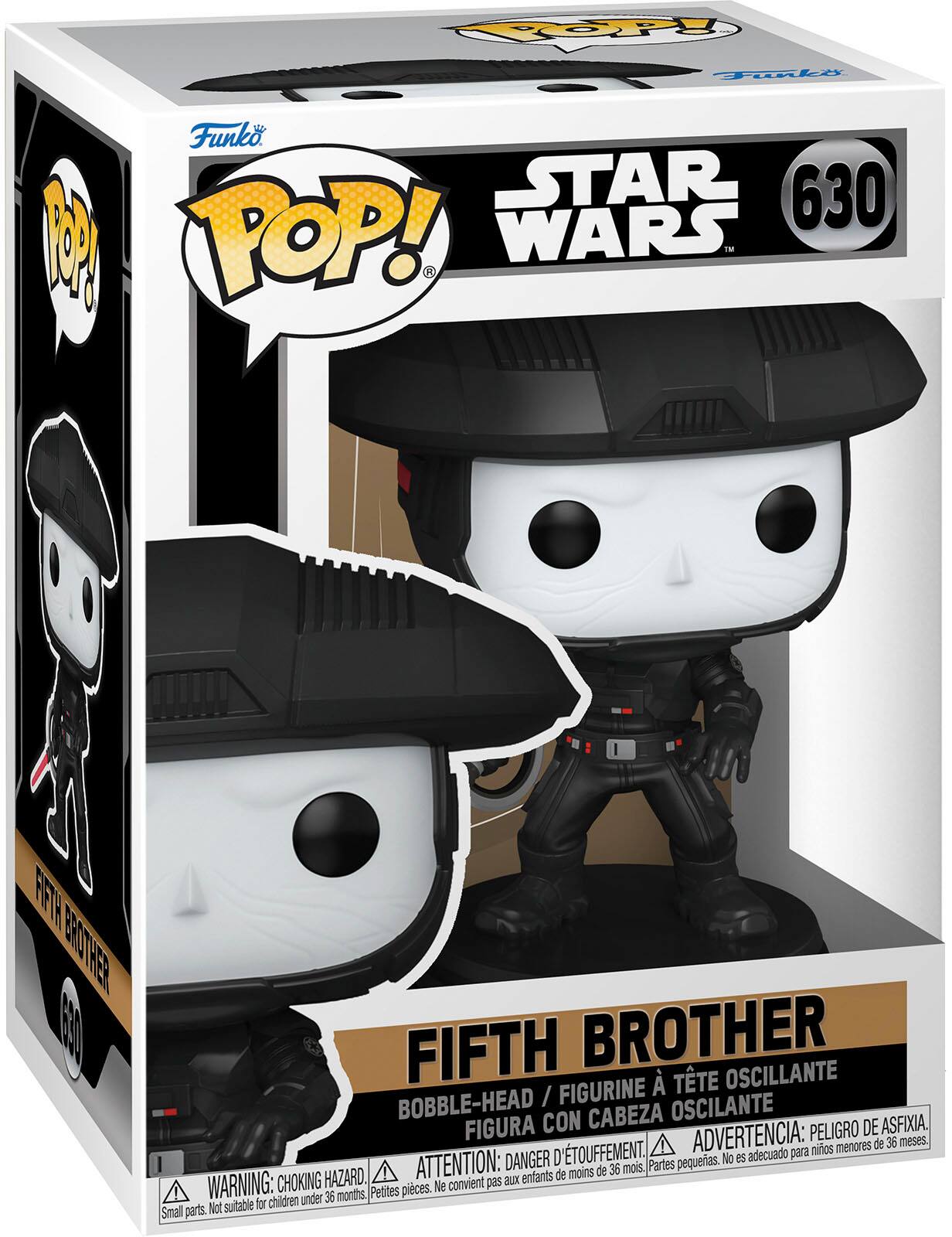 Angle. Funko - POP Vinyl: Star Wars- Obi-Wan Kenobi- Fifth Brother.