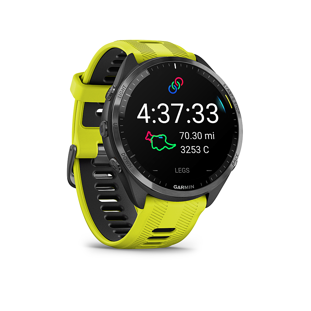 Best Buy: Garmin Forerunner 245 GPS Smartwatch 42mm Fiber-Reinforced  Polymer Slate 010-02120-00
