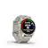 Angle. Garmin - fenix 7S Pro Sapphire Solar GPS Smartwatch 42 mm Fiber-reinforced polymer - Soft Gold.