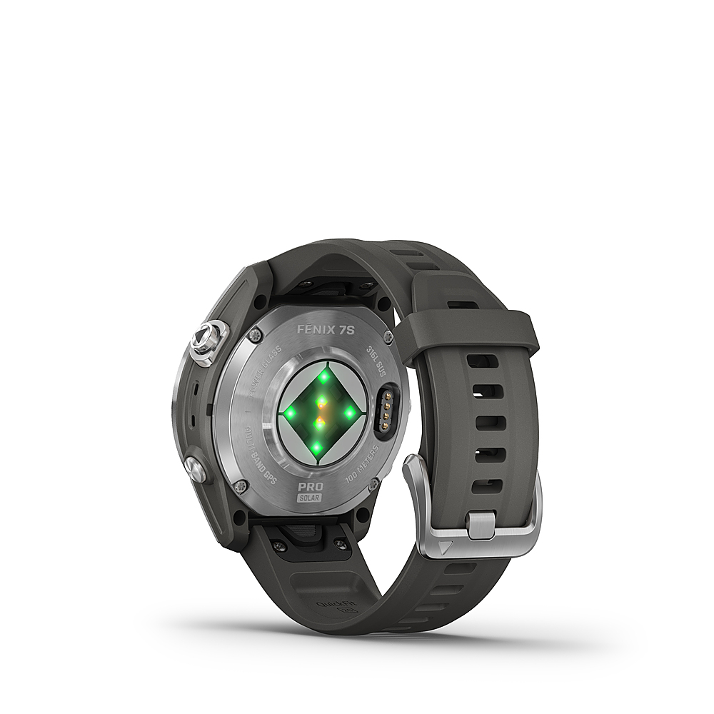Garmin fenix 7S Pro Sapphire Solar 42mm GPS Smartwatch, Soft Gold with Sand  Band 010-02776-14