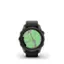 Left. Garmin - fenix 7S Pro Sapphire Solar GPS Smartwatch 42 mm Fiber-reinforced polymer - Carbon Gray DLC Titanium.