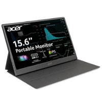 Acer - PM161Q Abmiuuzx 15.6" IPS LED FHD Portable Monitor(USB Type-C, Mini HDMI, Micro USB Cable Included) - Front_Zoom