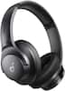 Front. Soundcore - by Anker Q20i True Wireless Noise Canceling Over-the-Ear Headphones - Black.