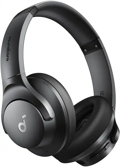 Soundcore by Anker Q20i True Wireless Noise Canceling Over the Ear Headphones Black A3004Z11 Best Buy