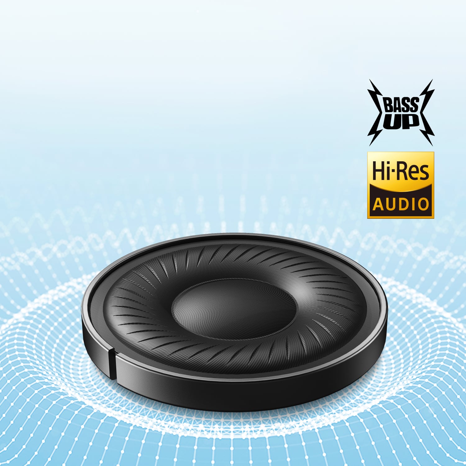 BASS UP
Hi-Res AUDIO