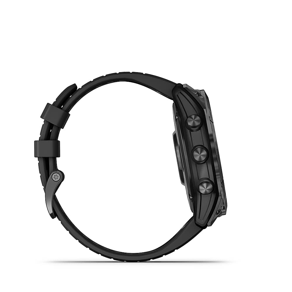 Alt View 1. Garmin - epix Pro (Gen 2) Standard Edition 51mm Fiber-Reinforced Polymer - Slate Gray with Black Band.