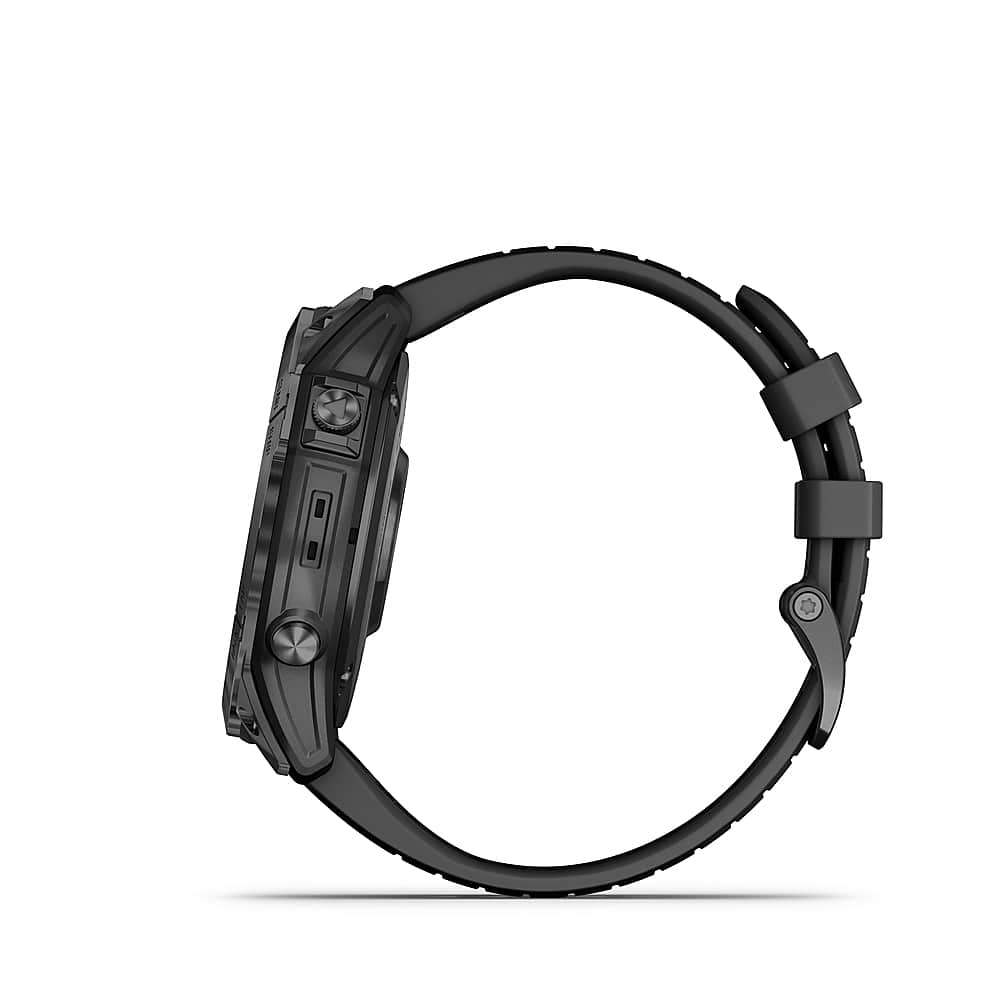 Alt View 2. Garmin - epix Pro (Gen 2) Standard Edition 51mm Fiber-Reinforced Polymer - Slate Gray with Black Band.
