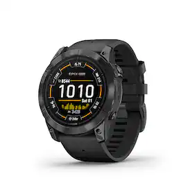 Garmin - epix Pro (Gen 2) Standard Edition 51mm Fiber-Reinforced Polymer - Slate Gray with Black Band - (2024)