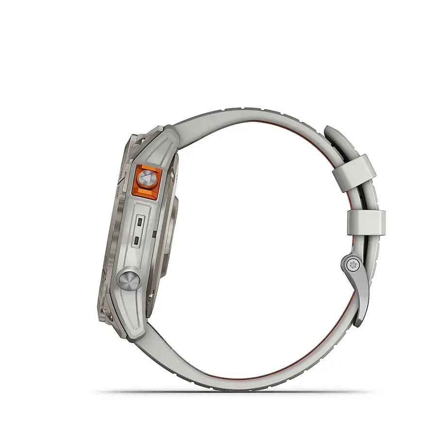 Alt View 2. Garmin - fenix 7X Pro Sapphire Solar GPS Smartwatch 51 mm Fiber-reinforced polymer - Titanium.